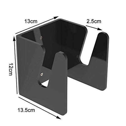 mewmewcat Gancho em forma de U de dois dentes para skate na parede