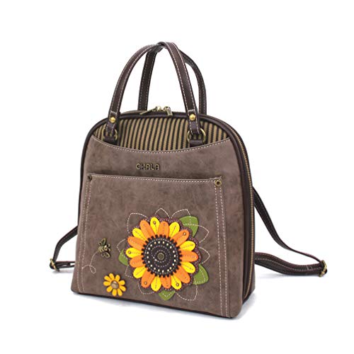 Image of CHALA Convertible Backpack Purse - Women Convertible Shoulder Purse with Adjustable Strap