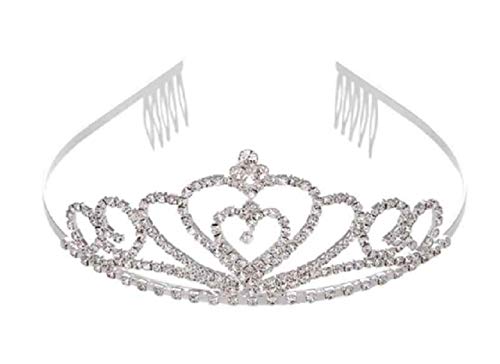 Corona Principessa Bambina Tiara Sposa Diademi Coroncina Strass Giochi E Accessori Dama Damigella Cosplay Per Travestimenti E Costumi Carnevale