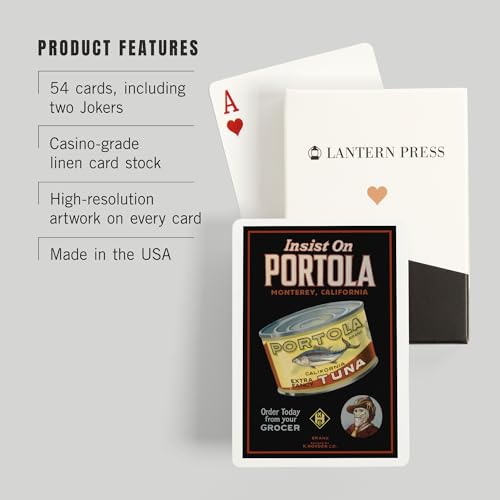 Baraja Poker 52 Cartas Monterey California miniatura 3