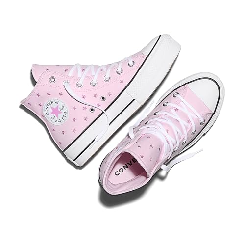 Baskets montantes Converse LIFT PLATFORM EMBROIDERED STARS - vue 6