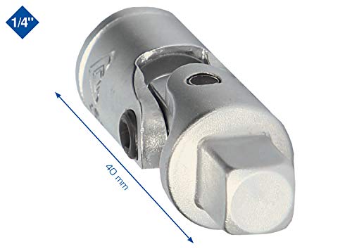 Brilliant Tools BT020906 1/4 Inch Universal Joint, Silver, 1-Tlg - Image 3