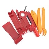 OAJABBGE Professionelles 12-teiliges Hebelwerkzeug Demontageset Für Fahrzeugverkleidungen Geeignet Für Die Wartung Von Stereoanlagen. Ergonomischer Lieferumfang Enthalten. Kratzfestes Fahrzeug