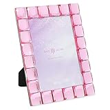 Isaac Jacobs Decorative Sparkling Light Pink Jewel Picture Frame, Photo Display & Home Décor (4x6, Light Pink)