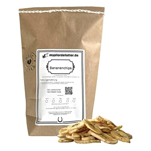 mypferdefutter Bananenchips ungesüßt - 100% Bananen PUR Cover