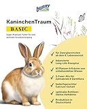 bunnyNature KaninchenTraum Basic - Zwergkaninchen Alleinfuttermittel ab dem 6. Lebensmonat - Kaninchen-Futter mit 63 Erlesenen Pflanzen & Kräutern - 1,5kg