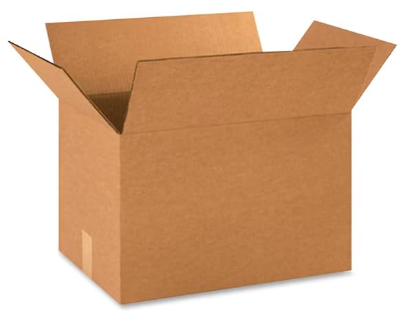 25 Pack 18 x 12 x 12 Corrugated Cardboard Boxes For Packing, Shipping, or Moving
