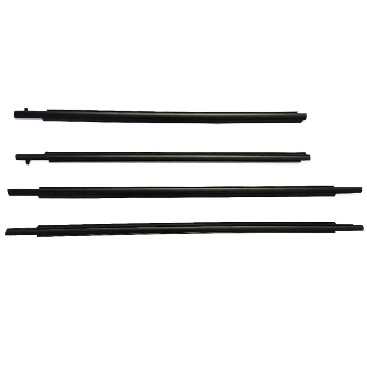 for Toyota for Estima for Previa 2.4/3.5 ACR50 GSR50 4pcs Car Window Glass Sealed Strip Side Window Wheatherstrip