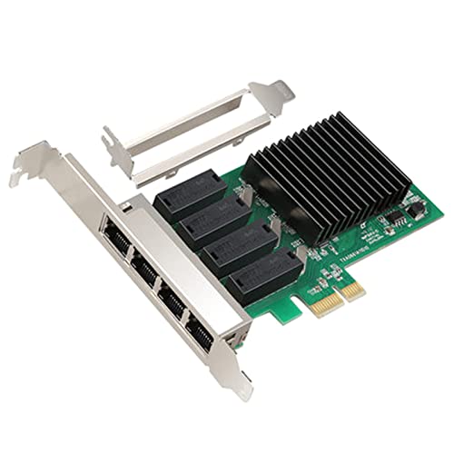 Tarjeta de red Express de 4 puertos RJ45 para solucionar cortes de conexión en placas de PC