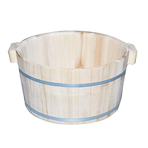 Seau de spa pour les pieds en bois pour votre routine détente du soir
