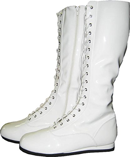 MyPartyShirt - Botas para Hombre Blanco Blanco