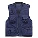 Produktbild Weste Mehrfach Fotografie Kamera Angelweste ZHJING (Color : Blue, Size : M)