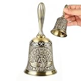 Handglocke Klingelglocken Lauter Service Rufglocken HandGlocken für Senioren, Nachttisch, Hochzeit, Abendessen, Meditation