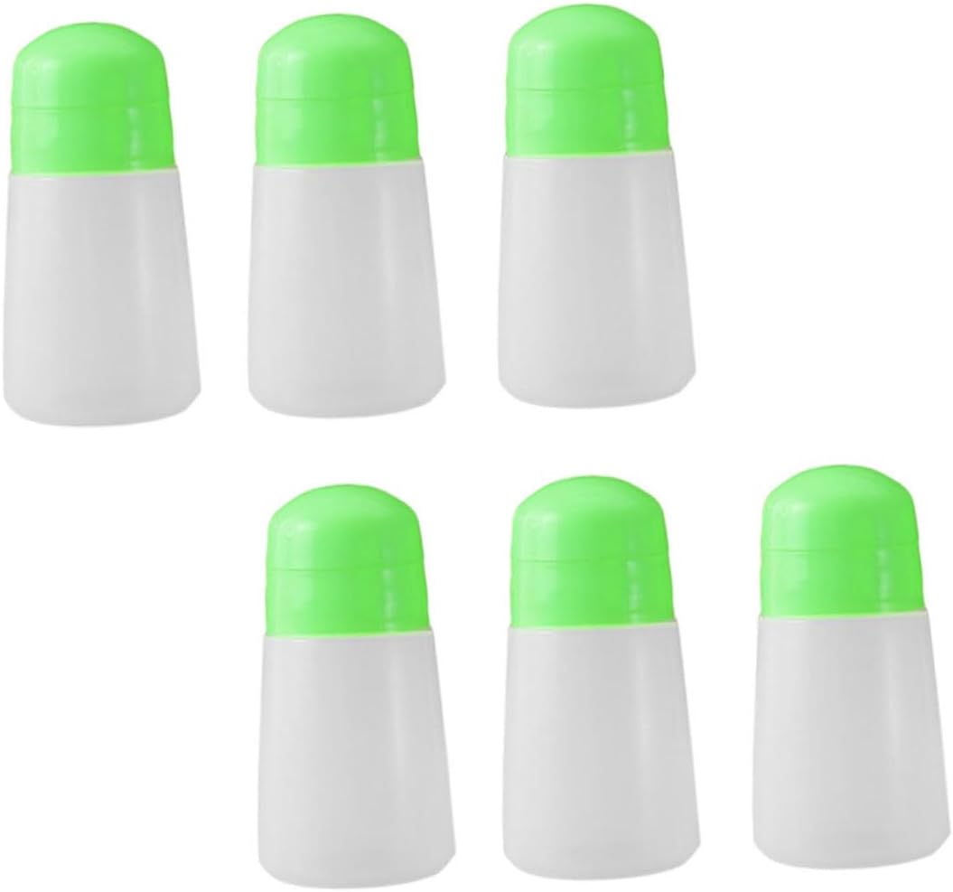 6pcs Spice Containers Quantitative Seasoning Bottles Condiment Bottles Pepper Shaker Kitchen Use