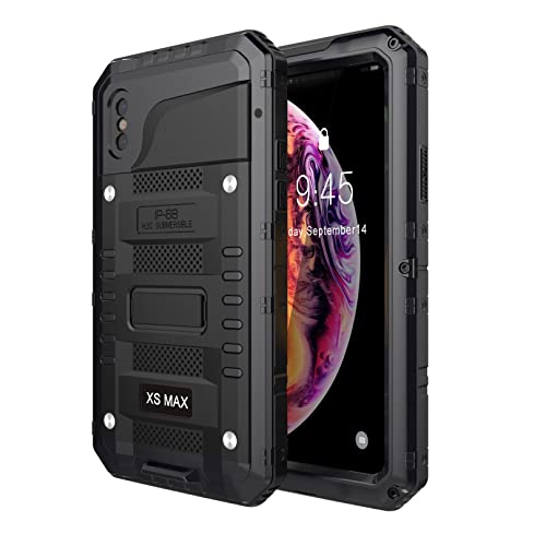 Étui étanche pour iPhone X housse protection complète du corps antichoc métal - 2