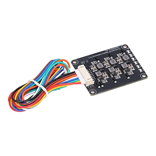 Módulo activo de ecualización para baterías de litio ternario y hierro - Tablero de balanceo por transferencia inductiva con MOS de baja resistencia - 2,0 V a 4,5 V, 1,2 A, 7S miniatura 7