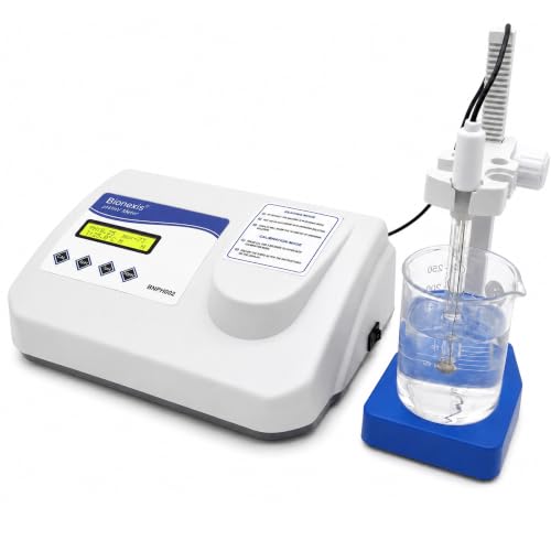 Image of Bionexis Benchtop Professional Laboratory pH /mV Meter (Model BNPH002) | 0.01 pH Resolution, ±0.01 Accuracy | Research Grade Instrument for Biotech, Pharma, Healthcare & Chemical Testing