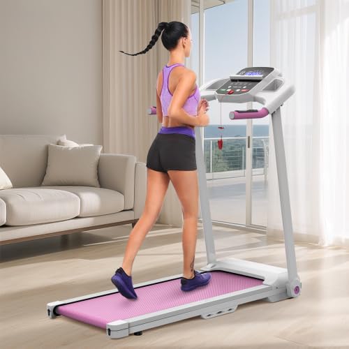Image of Walking Pad Treadmill Foldable Portable | 2.5HP 265LBS Capacity Quiet Design | Space-Saving Adjustable Incline | Upgraded Features Home Walking Running