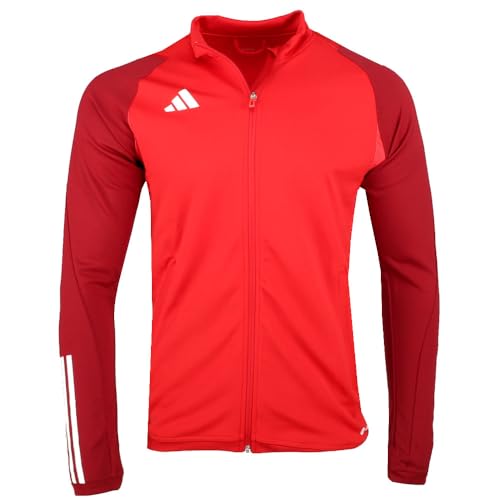 adidas Mens Tiro23 Competition All-Weather Jacket Soccer Cleats - Red - Size M