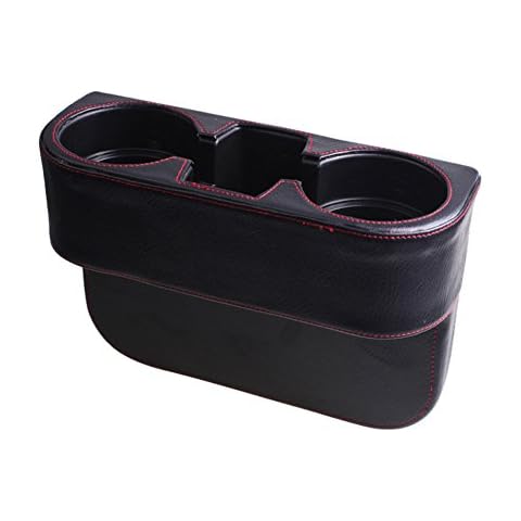 Bloomma Car Seat Wedge Cup Holder Food Drink Bottle Leather Mount Stand Storage Box Organizer Cover