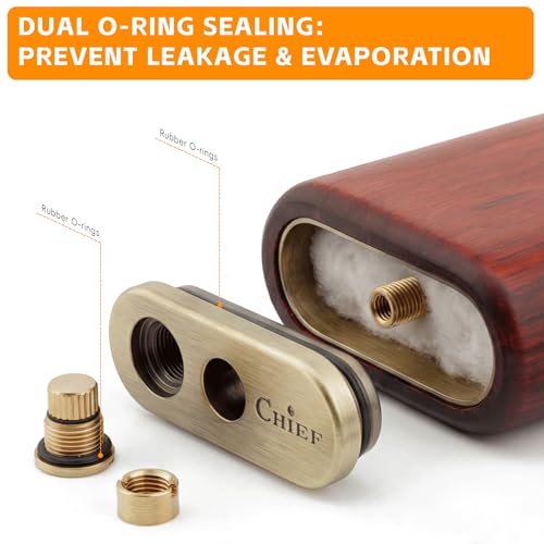 Encendedor Mecánico Vintage de Madera con Combustible miniatura 3