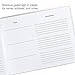 Samsill White Guest Book with Gold Foil Lettering, 7 x 9 inches, For Weddings, Baby Showers, Celebration of Life, Receptions, Funerals, 120 Pages Signature Lines for Guests