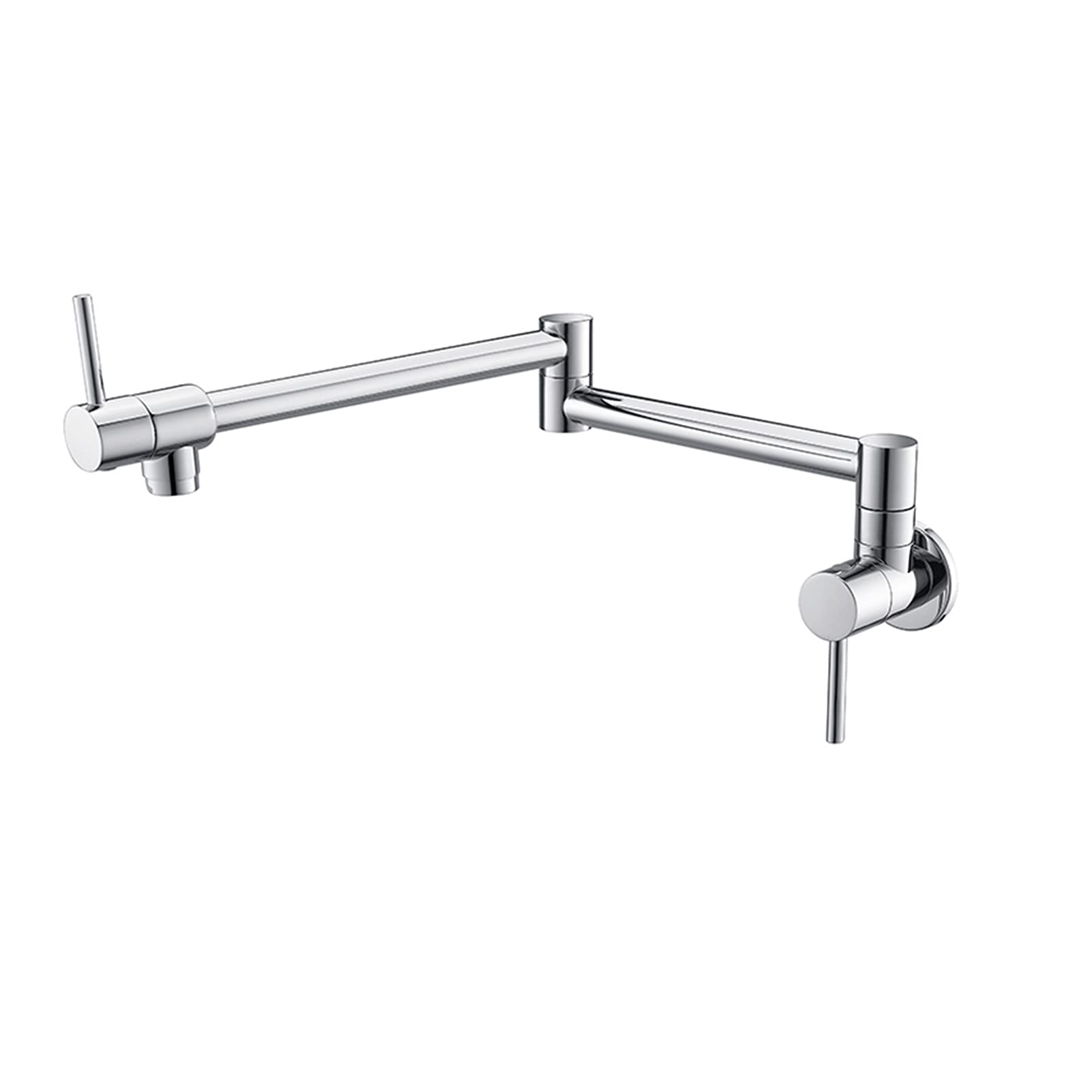 Cudtapi A Bathroom Faucet Pot Filler Tap Wall Mounted Foldable Kitchen Faucet With Bidet Sprayer Cold Sink Rotate Folding Spout(A)