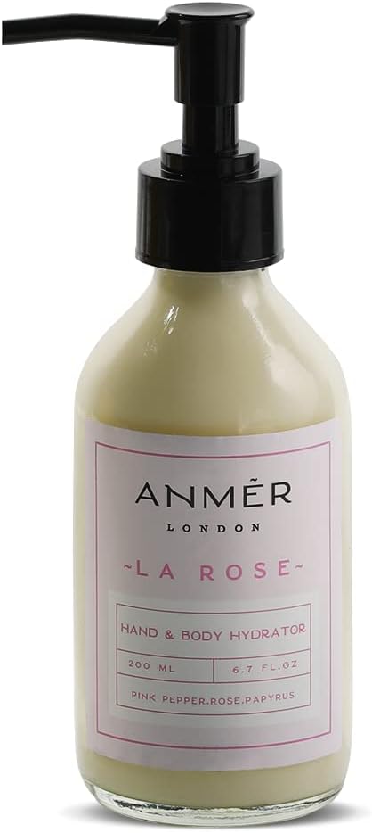 London Luxury La Rose Body Lotion With Hyaluronic Acid 200ml | Soft, Smooth, Glowing & Scented | Skin Care | Lotion For Unisex