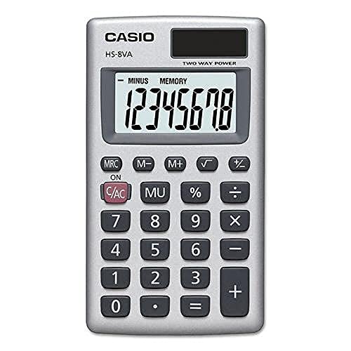 Preisvergleich Produktbild Casio HS-8VA-WK-UP 8-stelliger Taschenrechner, Silber