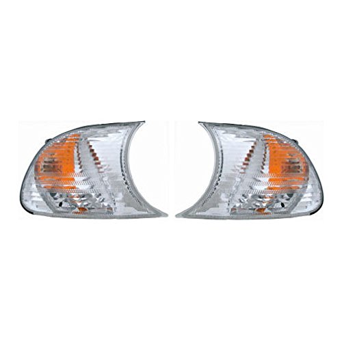 1A Auto Side Markers Lights Front Lh & Rh Pair Set For Bmw E46 3 Series M3 #TOP7