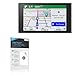 Garmin DriveLuxe 50LMTHD Screen Protector, BoxWave [ClearTouch Crystal (2-Pack)] HD Film Skin - Shields From Scratches for Garmin DriveLuxe 50LMTHD