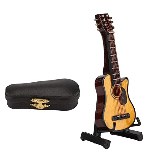 RvSky Modèle Ornement Mini Modèle de Guitare Brun Rougeâtre 3.3in Longueur Modèle de Guitare Miniature Décoration avec… - Les Beatles, Paul McCartney, John Lennon, RIngo Starr, George Harrison RvSky Modèle Ornement Mini Modèle de Guitare Brun Rougeâtre 3.3in Longueur Modèle de Guitare Miniature Décoration avec…