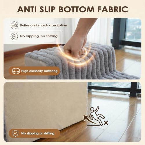 Escalera para cama de perro desmontable para gatos y perros mayores 5