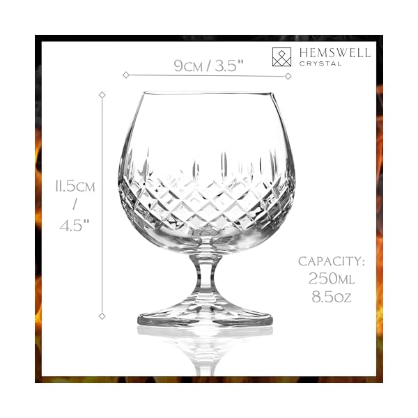 Single brandy snifter cognac glass small snifter glasses for scotch brandy or whisky elegant and exquisite cognac balloon glass european crystal 85oz wicklow design  urban country home decor