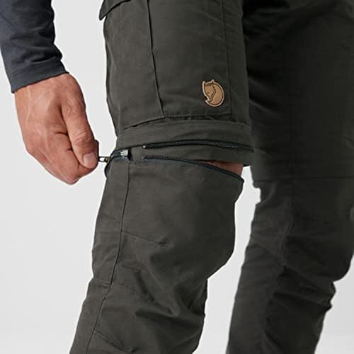 Fjällräven Karl pro Zip Off Trousers 81463 030 Dark Grey L
