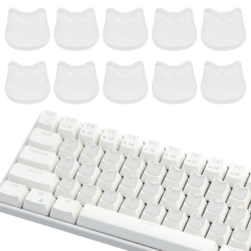 80 Piezas Tapas De Teclado De Vidrio Para Uñas Largas miniatura 1