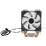Basso rumore: il rumore della ventola di raffreddamento CPU da 90 mm è di soli 20 dB, consentendo di godere appieno delle operazioni del computer senza interferenze.