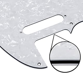 IKN gauchère 8 Montage trou moderne Tele Pickguard 4-Ply Garde Plaque standard Etats-Unis/Mexique Fender Telecaster… – Image 3