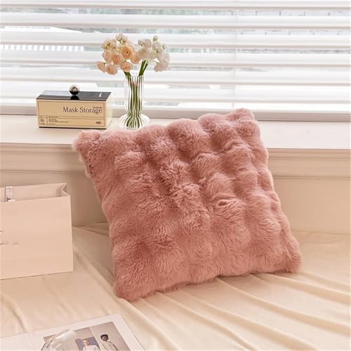 ふわとろ抱枕 シングル 冬用 厚手 ふわとろ 抱枕 わせ もこもこ抱枕 あったか クッション とろとろ 掛け枕 ふわふわ 柔らかく肌触 暖かい 極温 静電気防止 洗える 吸湿速乾 抗菌防臭45x45cm (E)