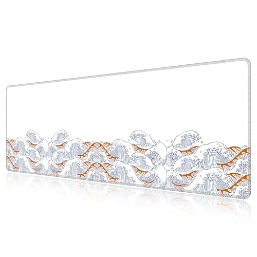 Tapis de souris XXL grand format LL-COEUR tapis de bureau pour clavier
