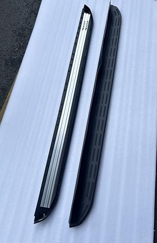 Marchepieds Lexus TX 2024-2026 fixes en aluminium noir x2