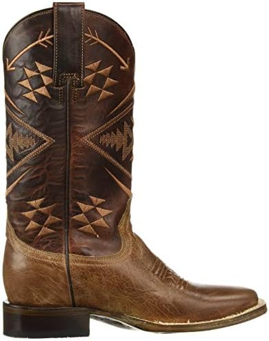 Roper Womens Ruby Square Toe Boot, Brown, 10 | Image 5