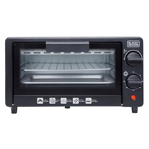 BLACK+DECKER Forno Elétrico, 9 Litros, Temperatura Até 250°C, Potência 800W, FT9N, 110V