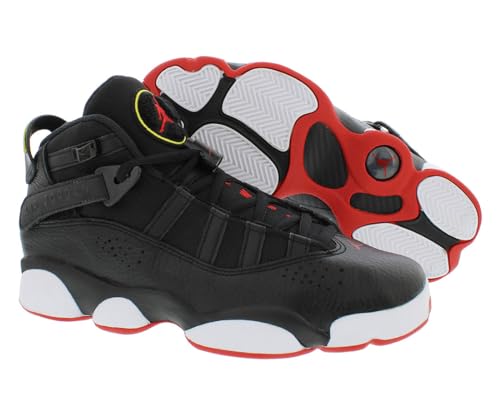 Big Kid's Jordan 6 Rings Black/University Red-White (323419 063) - 6.5