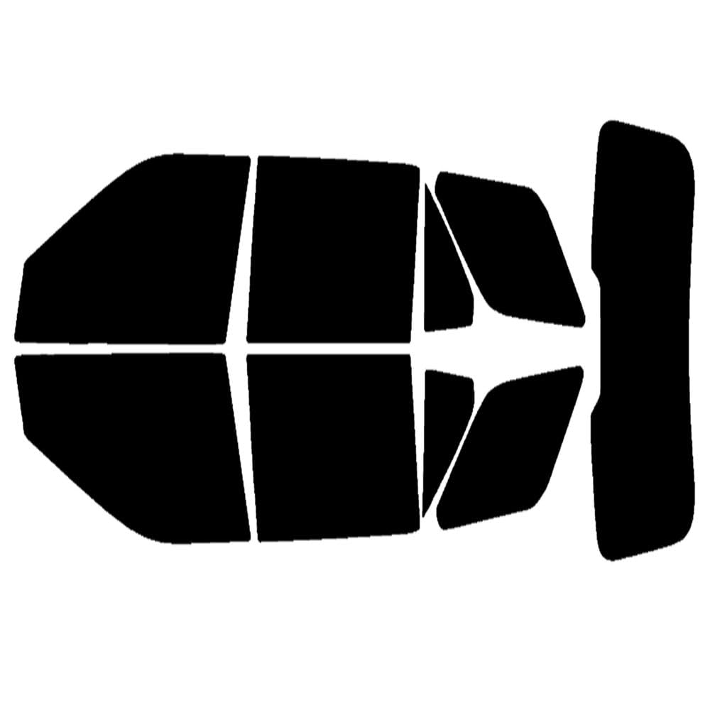 Autotek DIY Car Window Tinting Kit - Customize Shade: 5%, 10%, 20%, 35%, 50%, 70%, for All Sides & Back Windows - Pre-Cut colorants for UV Blocking and Blast Protection