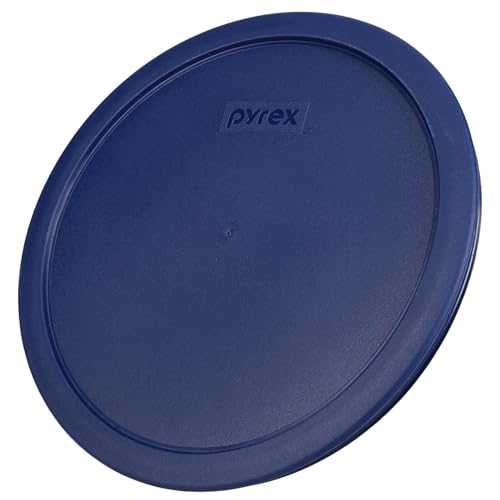 Pyrex 7403-PC 10-Cup 7402-PC 6/7-Cup, 7201-PC 4-Cup Blue Lids - Made in USA by Pyrex - Used condition - Image 3