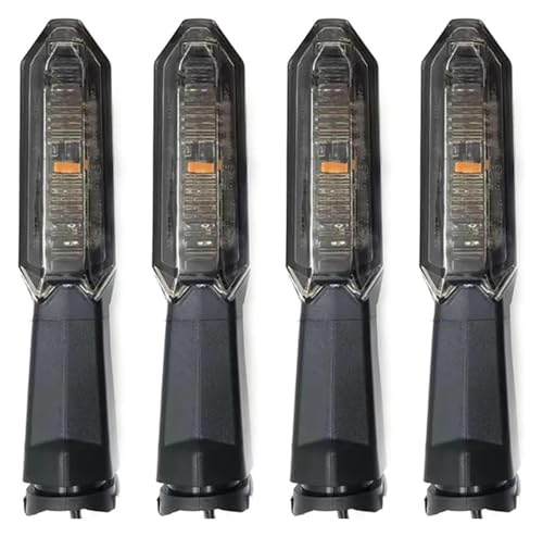 Feux clignotants moto fumés haute visibilité pour ER-6N et ZRX1200R pack de 4