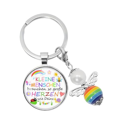 Abschiedsgeschenk Erzieherin Geschenk Schlüsselanhänger,Abschied Danke Geholfen Wachsen Erzieher Schutzengel Regenbogen Anhänger Geschenke,für Abitur 2025 Dankeschön-Geschenk Kindergarten Lehrerin Abschiedsgeschenk Erzieherin Geschenk Schlüsselanhänger,Abschied Danke Geholfen Wachsen Erzieher Schutzengel Regenbogen Anhänger Geschenke,für Abitur 2025 Dankeschön-Geschenk Kindergarten Lehrerin