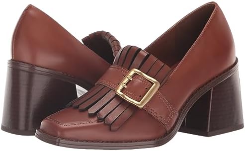 Vince Camuto Women's Sedna Dress Loafer Pump, Warm Caramel, 12 | Image 6
