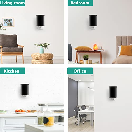 Wali Speaker Wall Mounts, Bookshelf Speaker Wall Mount Brackets, Surround Sound Speaker Mounts, Hold Up To 7.7 Lbs, (Swm402-W), 4 Pack, White #TOP5